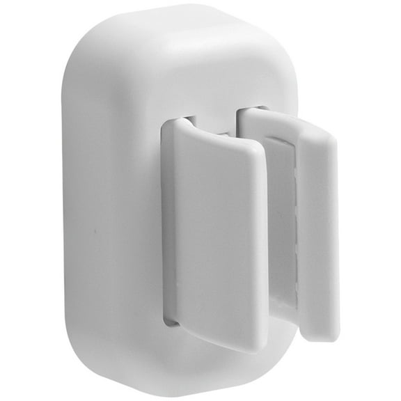 TABLZONE Wall Mount Mop and Broom Holder White Adhesive for Kitchen Bathroom Use