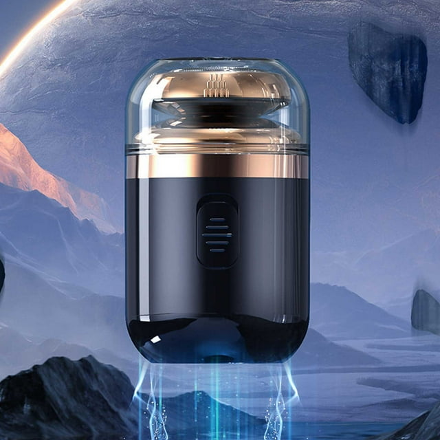 PEONAVET Capsule Rasoir Nouveau pour Hommes Mini Capsule Rechargeable Voyage Portable Ménage Manuel