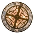 thumbnail image 6 of Meyda Tiffany 10011 22" W Grizzly Bear On The Loose Flush Mount Ceiling Fixture - Copper, 6 of 6