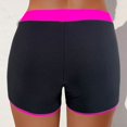 thumbnail image 4 of GEWSEY Womens Swim Shorts Solid Tankini Bottoms Swimsuit Bottoms Hot Pink, L, 4 of 7