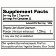 thumbnail image 6 of Evlution Nutrition Organic Lion's Mane Mushroom Supplement for Immune Support, Energy & Nootropic Brain Boost 60ct Capsules, 6 of 7