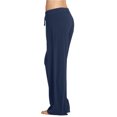 thumbnail image 2 of CYZ Women's Casual Stretch Cotton Pajama Pants Simple Lounge Pants, 2 of 3