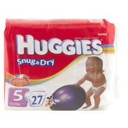 HUGGIES Snug & Dry Diapers (Choose Your Size)