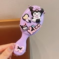 thumbnail image 5 of Sanrio Kuromi Cinnamoroll Melody peine con cojín de aire para niñas Mini peine con cojín de aire portátil para niños peine de masaje para el hogar, 5 of 5