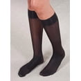 thumbnail image 2 of Celeste Stein CMPS-BLK 8-15 mmHg Black Therapeutic Compression Sock - Women, 2 of 4
