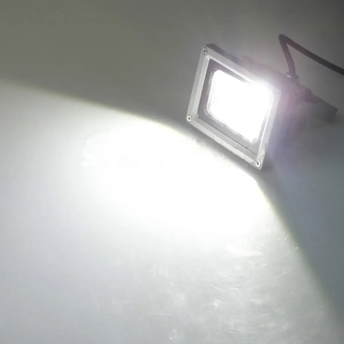 4pcs/pack DC 12V 10W High Power LED Flood Wash Light Lamp Outdoor Waterproof IP65 Aluminum Pure White Projection Lamp