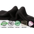 thumbnail image 3 of Mens Wool Fuzzy Heavy Thermal Thick Warm Winter Socks 5 Pairs, 3 of 6