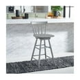 thumbnail image 2 of SAFAVIEH Tage Modern Style Swivel Counter Stool, Grey (17.3 in. W x 17.1 in. D x 37.8 in. H), 2 of 3