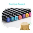 thumbnail image 3 of Dual-Tip Art Markers for Students - 24-ColorDesign Pen Kit, Broad & Fine Points, No Base Included, Ideal for Illustration & Creative Projects, 3 of 6