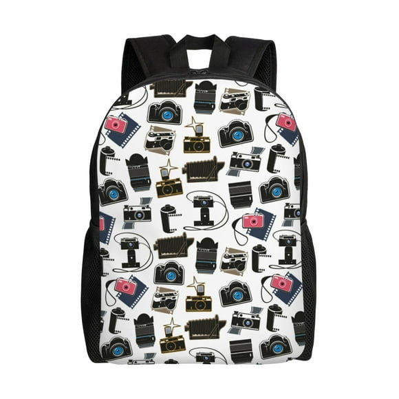 Easygdp Cool Camera Mochila Versátil y Elegante: Comodidad, Almacenaje y Durabilidad para la Universidad, Trabajo, Viajes y Uso Diario