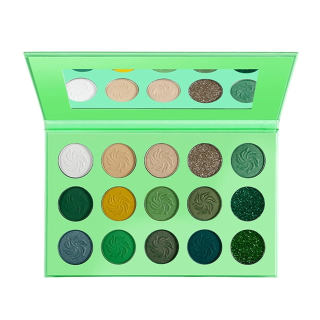 15-Color Eyeshadow Palette Fine Powder Matte Shimmer Eye Shadow Daily Makeup