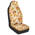 thumbnail image 2 of Chririnla Maple Leaf Pattern Driver Seat Protector for Auto, Easy to Install Front Car Seat Cover Elastic Polyester Car Seat Accessory, 2 of 12