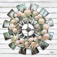 thumbnail image 2 of Norman, Michele 12x12 Gold Ornate Wood Framed with Double Matting Museum Art Print Titled - Farmhouse Florals, 2 of 4
