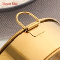 thumbnail image 2 of Handheld 304 Stainless Steel Flour Sieve - Rust-Resistant Kitchen Filter Tool for Baking & Cooking, Creative Home Baking Utensil with Easy Clean Design, Compact Small Size (A246, Gold), 2 of 5