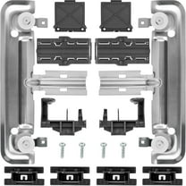 W10712395 Dishwasher Upper Rack Adjuster Kit Compatible with Whirlpool Kenmore Kitchenaid Dishwasher