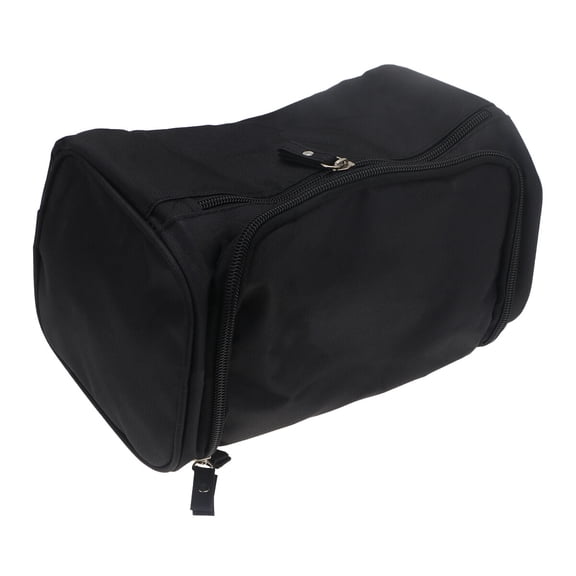 STOBOK Outdoor Waterproof Storage Bag Black for Toiletries and Daily Essentials Travel Use