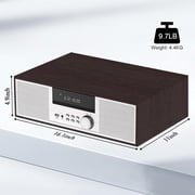 LONPOO LP-816 Bluetooth Home Stereo System, 40 Watts RMS CD Player & FM Radio