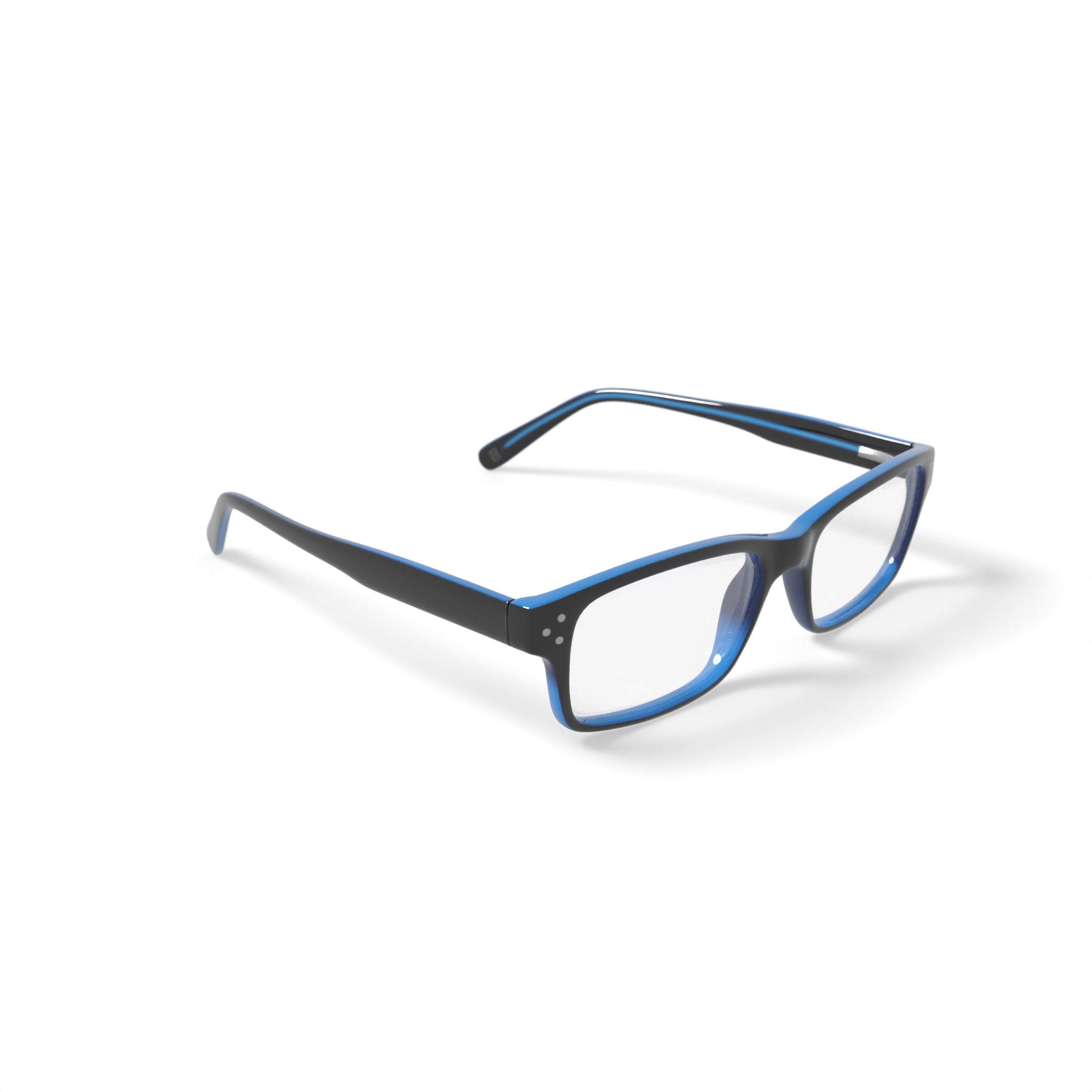 Randy Jackson Men's RJ3025 Rectangular Prescription Eyeglasses with Case, Black