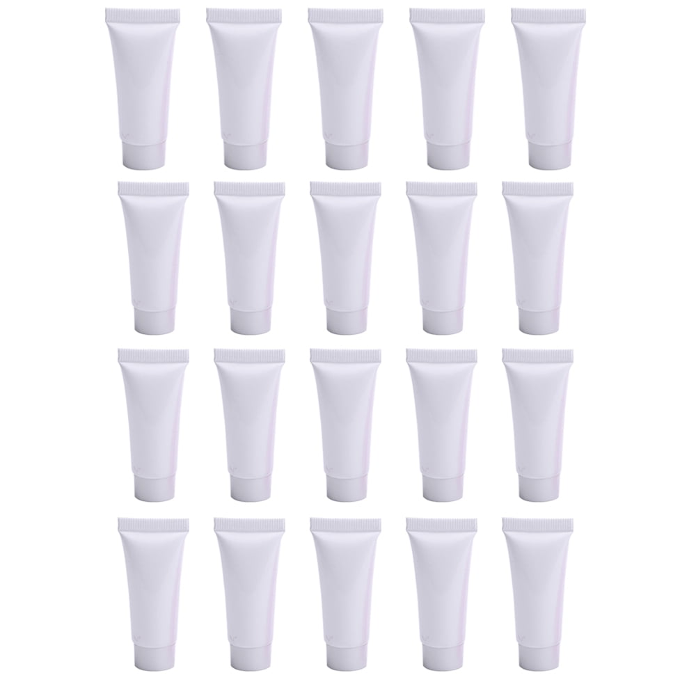 10 ML Refillable Container Tube, 20 Pieces Colored Plastic Squeeze Soft