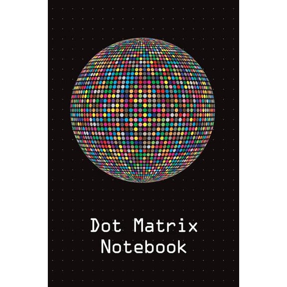 Dot Matrix Notebook : Dot Grid Notebook 175 Pages of Dot Grids for Writing and Drawing (Paperback)