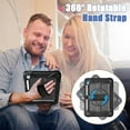 thumbnail image 6 of AVAWO 360° Rotating Case for iPad (A16) 11th Generation 11 Inch 2025 & iPad 10th Generation 10.9" 2022, Shockproof Rugged Protective Cover with Shoulder Strap/Hand Strap, Black, 6 of 8