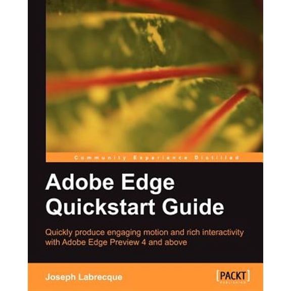 Pre-Owned Adobe Edge QuickStart Guide (Paperback)