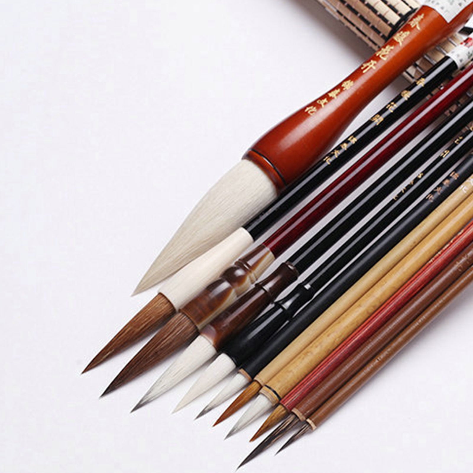 Yokua 7/11PCS Sumi Drawing Writing Brush Pen for Regular Script Practice Calligraphy