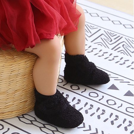 

〖Roliyen〗Toddler Shoes Walkers Baby Snow Infant Shoes Prewalker Boots Booties Toddler Soft First Girls Warming Boys Baby Shoes