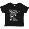 thumbnail image 3 of Inktastic Minnesota State Word Salad Boys or Girls Toddler T-Shirt, 3 of 5
