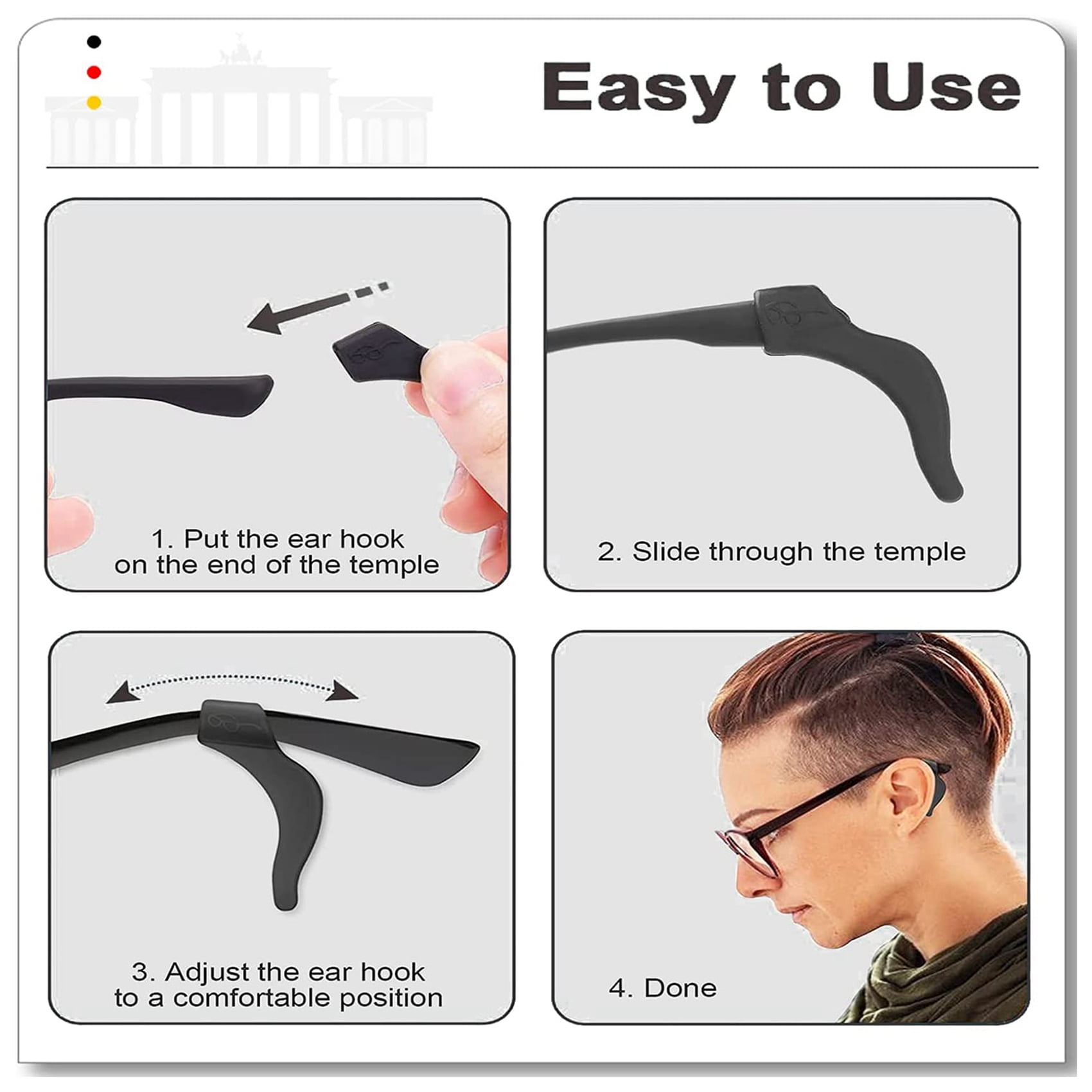 How To Adjust Eyeglass Temples
