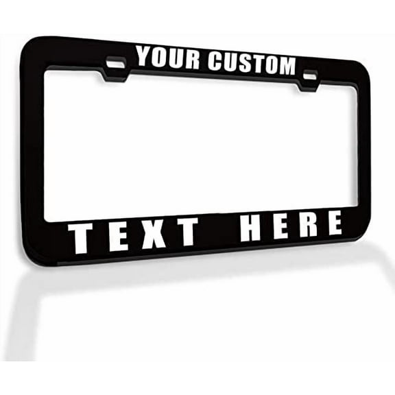 Ocean State Rhode Island Style Metal License Plate Frame Personalized/Car Accessories Car Tag Holder Cover (Custom Frame)