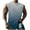 Blue1, variant on Jgppe Summer Tank Top for Men Stripe Printed Plus Size Sleeveless Stretchy Casual Workout Shirt Tops