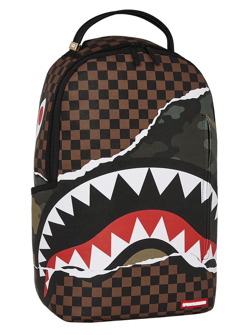 Sprayground Camouflage Backpack with Peace Sign Patch 61el22VD7NL.jpg?v=1579717696 main image 3
