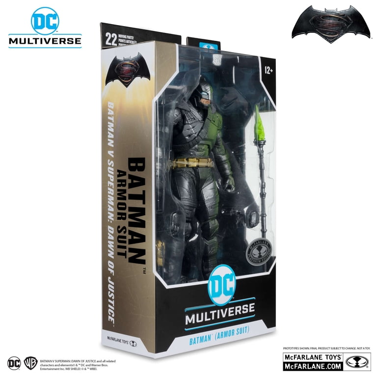 McFarlane Toys, DC Multiverse, Batman, Armor Suit Platinum Edition