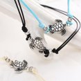 thumbnail image 4 of Mini Tortuga Tobillera Pulsera Vintage Diseño Lindo Conjunto De Tobilleras Cuerda De Cera Ajustable Joyería Accesorios De Personalidad Regalo Para Vacaciones De Aniversario 3 Piezas Moyic AP006888-02, 4 of 6