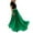 Green, variant on Viikei 2025 Summer Womens Skirts and Dresses Womens Fashion High Waist Fold Soild Vintage Loose Beach Wrap Maxi Long Skirt