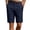 Navy-shorts, variant on Business Knee Length Shorts Men Straight Leg Dress Shorts Summer Daily Office Work Bottoms
