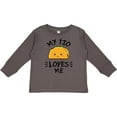 thumbnail image 3 of Inktastic My Tio Loves Me with Taco Illustration Boys or Girls Long Sleeve Toddler T-Shirt, 3 of 5
