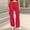 Red 2, variant on LEKODE Pants Women Gym Clothes Running Pants Relaxed Fit Trousers Quick Dry pants Slacks for Women Lounge Pants Palazzo Pants Dressy Flared Leggings for Women Black L