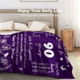 thumbnail image 6 of 90th Birthday Gifts for Women Blanket Happy 90 Year Old Birthday Gifts Ideas for Best Grandma Wife Mom Sister Friend Throw Blankets 50x60, 6 of 6