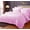 Baby Pink, variant on Satin Stripes Bedsheet