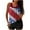 #1-Red, variant on WXLWZYWL Two Piece Tankini Swimsuits for Women Tummy Control Bathing Suit with Shorts Athletic Pockets Swimwear