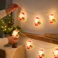 thumbnail image 6 of Cadancy Christmas String Lights Tree Decorations Battery Operated Garland Indoor Outdoor Fairy Lamp for Mantle Fireplace Wall Hanging Home Decor Holiday Party Xmas Decoration, 6 of 6