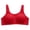 Red, variant on JINMGG Womens Plus Size $5 Women Plus Size Camouflage Print Front Deduction BreathNon-Steel Ring Non-Magnetic Buckle Underwear Bras Beige XXL