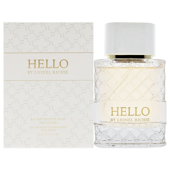 Lionel Richie Hello for Men, EDT para Mujer, Perfume para Mujer - 50 ml Lionel Richie Espray EDT 1.7 oz