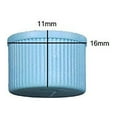 thumbnail image 3 of (50 Pack) Blue Low Side A/C Service Caps M9x1.0 Thread - Replaces MT0311, 69500, 3 of 6
