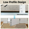 thumbnail image 5 of Artnice Modern Rainbow Area Rugs, 5x7 Easy Jute Rugs for Living Room, Indoor Outdoor Rugs, Non Slip Carpet Rugs for Dining Room, Home Decor, 5 of 12