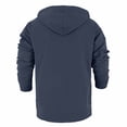 thumbnail image 5 of WIZUTIZ Mens Linen Henley Hoodies Long Sleeve Button Down Sweatshirts Drawstring Casual Beach Pullover Tops Fall Fashion Shirt, 5 of 5