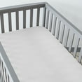 thumbnail image 3 of Bare Home Crib Fitted Sheet Ultra-Soft Microfiber, 3 of 5
