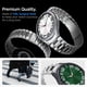 thumbnail image 4 of Correa Spigen Modern Fit 316L para Samsung Galaxy Watch 6 Classic de 47 mm, color plateado, 4 of 7